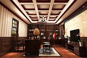 德莱宝家居顶:走心的书房设计,帮您坐拥书城！